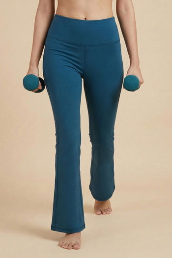 Zelocity Quick Dry Yoga & Training Track Pant - Teal Blue — image 3